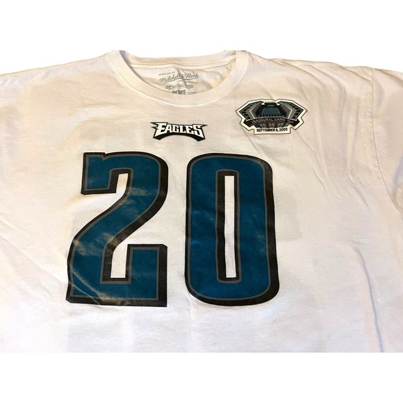Throwback Mitchell & Ness Philadelphia Eagles Brian Dawkins #20 NFL Jersey 2XL - Picture 4 of 7